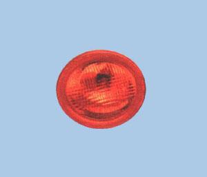 Crystal oval rear lamp (red, yellow, white)