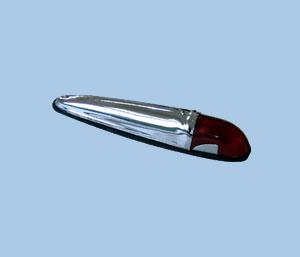 Fire rectangular corner lamp